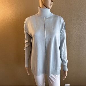 Zenana Women's Oversize Turtleneck Sweater Sz S